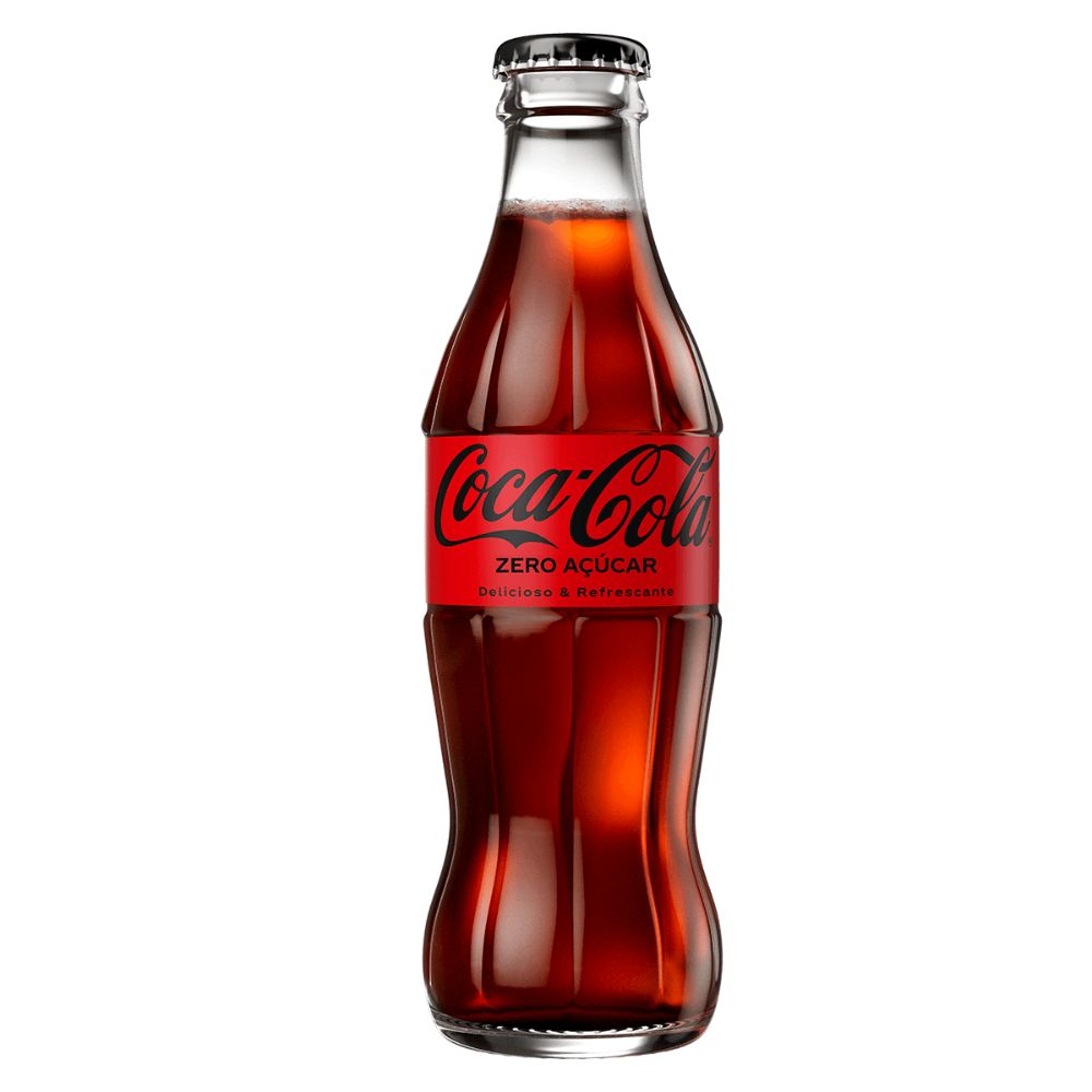 Coca-Cola Zero Açúcar Vidro 250ml