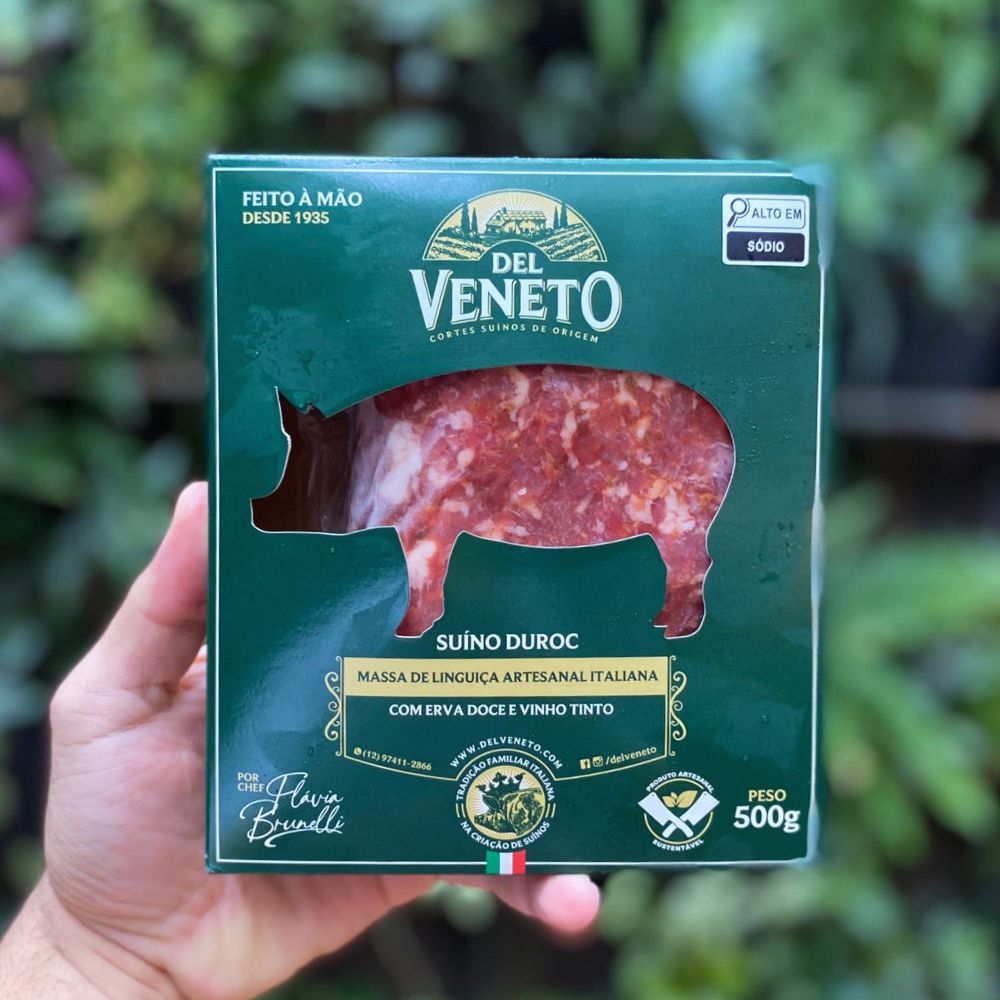 Massa de Linguiça Del Veneto Duroc